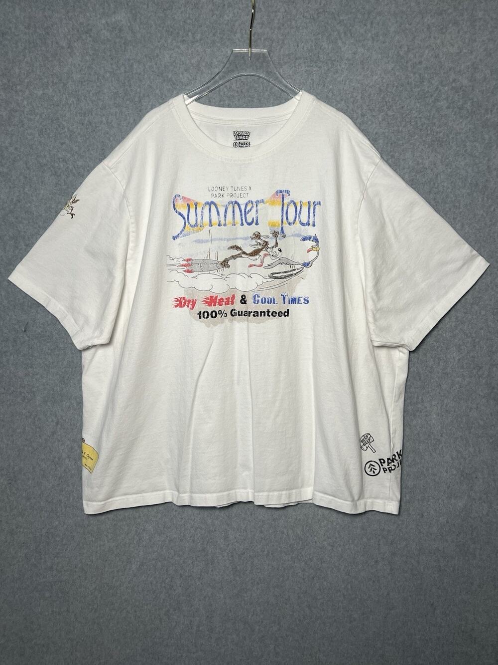Looney Tunes x Parks Project Heavyweight Oversized Tour Tee Size XXXL